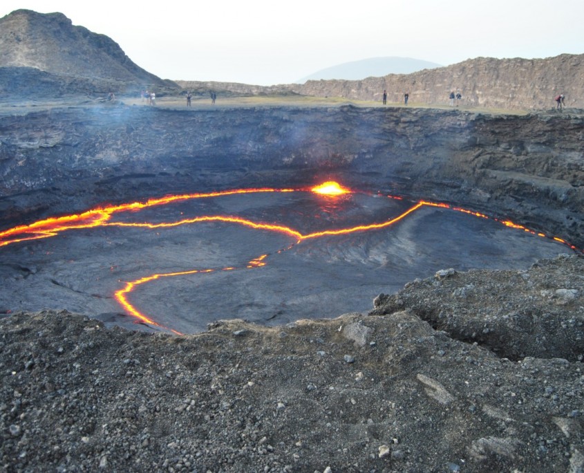 Magma in motion-Erta Ale by Christopher Lambert